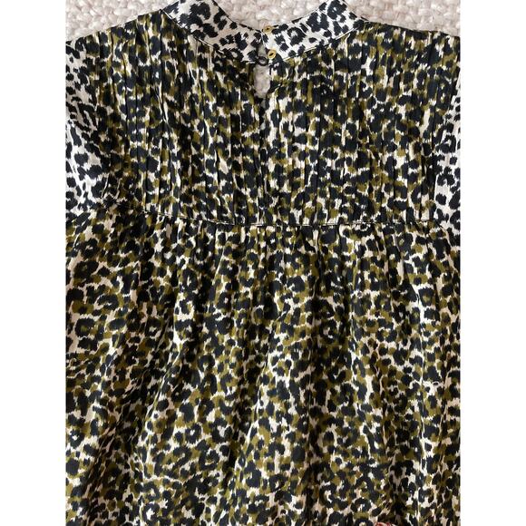 Ulla Johnson Amira Army Leopard Print Dress - Picture 7 of 10
